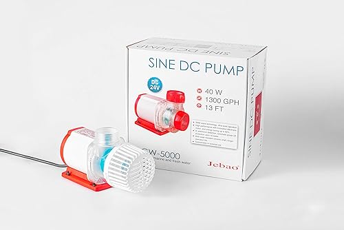 Jebao Bomba de agua controlable DCW SINE DC (DCW-5000)