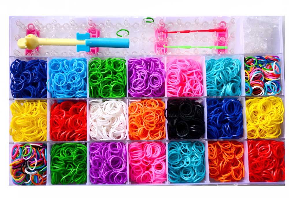 See full amazon price history chart for GOLDLEAF Loom Bands Kit, 4200+ Colorful Loom Rubber Band Starter Set in Multicolor with Board/Accessories/Storage Case DIY Bracelet Making for Kids GOLDLEAF Loom Bands Kit, 4200+ Colorful Loom Rubber Band Starter Set in Multicolor with Board/Accessories/Storage Case DIY Bracelet Making for Kids (B00NEZO0BS) Amazon Price History, Amazon Price Tracker