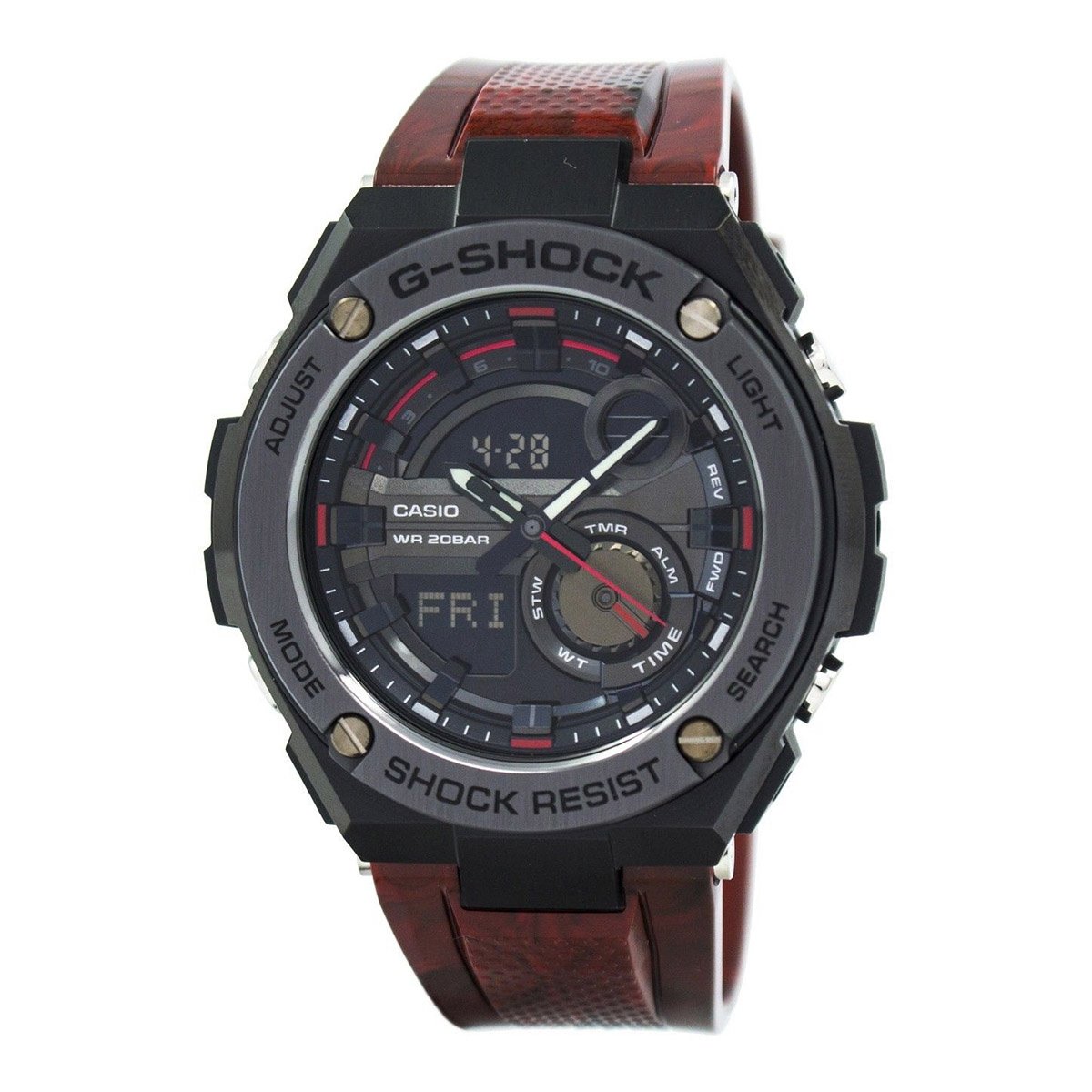 Casio G Shock G Steel Series Gst 210 Red One Desertcart Seychelles