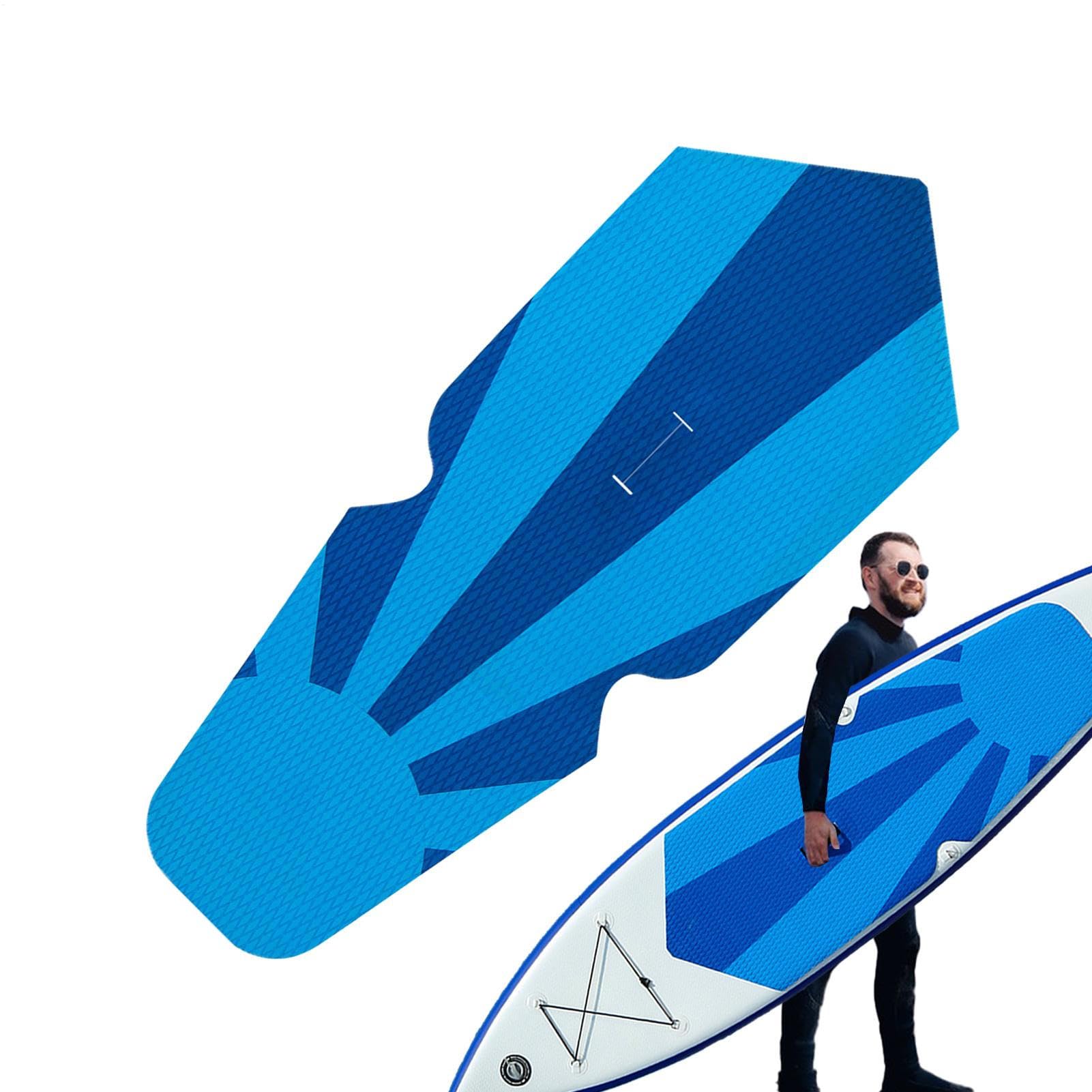 Deck Pad – Tapis de Traction pour Planche à pagaie, Tapis de Surf | Coussinet en Mousse EVA, Dos adhésif à décoller et Coller, antidérapant Durable pour Le contrôle du Stand up Paddle, de la