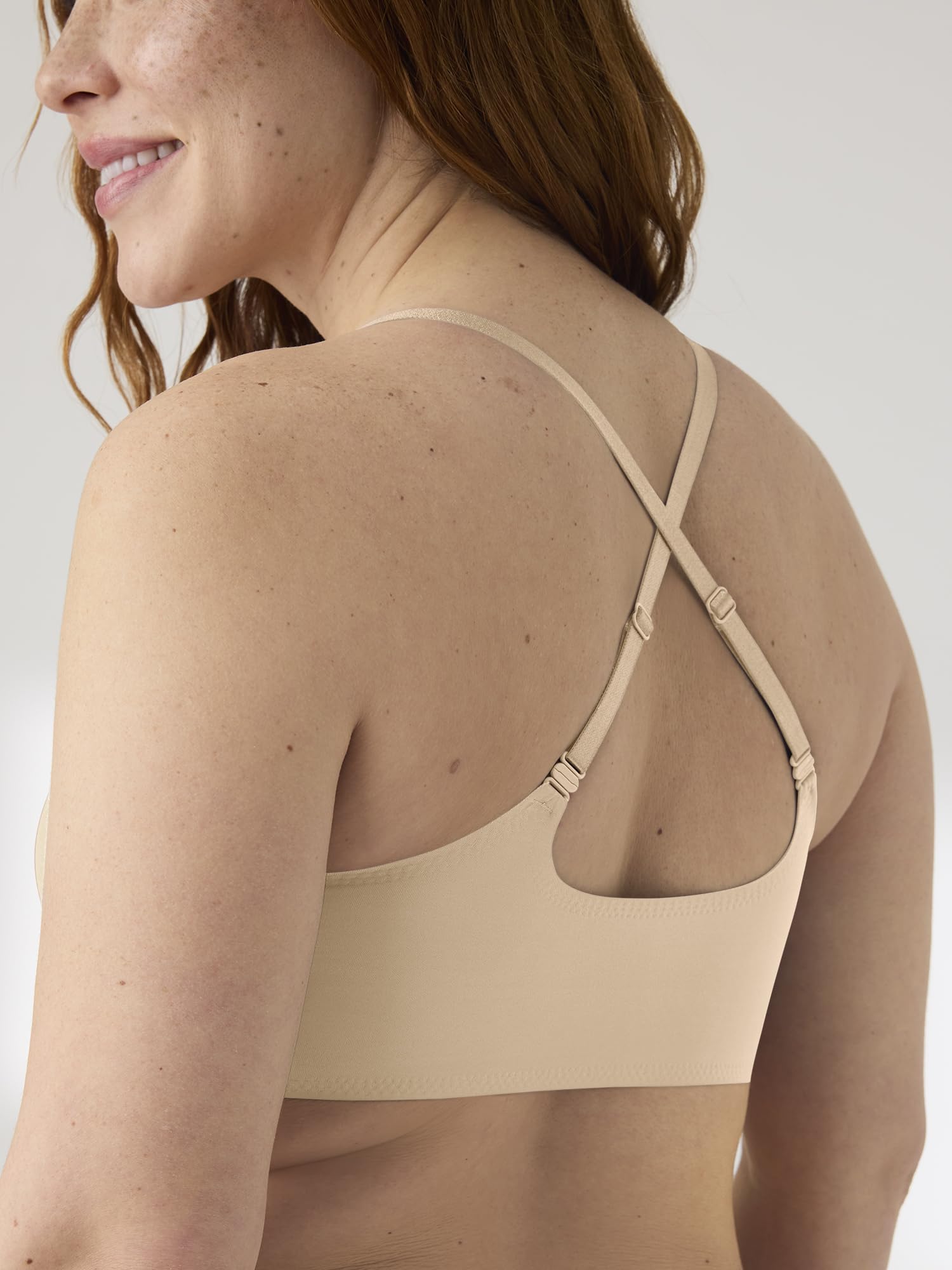True & Co Damen True Body Triangle Convertible Strap Bra BH