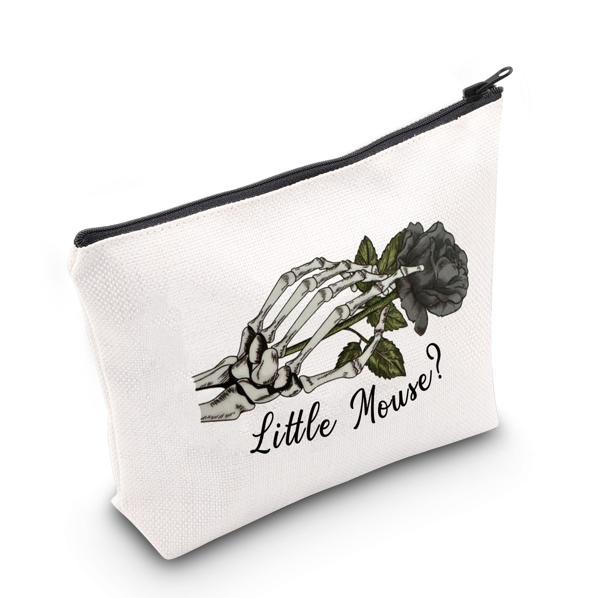 CMNIM Dark Romance Makeup Bag Booktok Romance Gift Book Lover Zipper Pouch Bag Bookish Merch