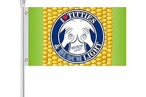 I Love Titties & Polyester Light Flag with 2 Brass Grommets