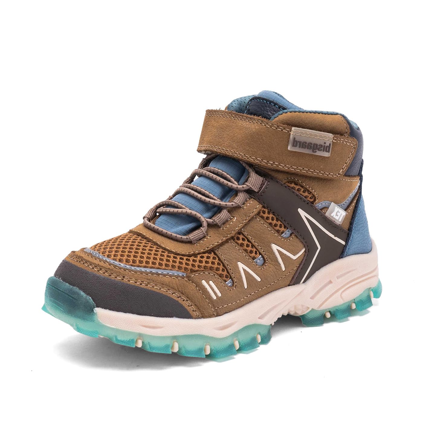 Bisgaard Unisex Kid's Madison Tex Sneaker, Khaki, 12.5 UK Child
