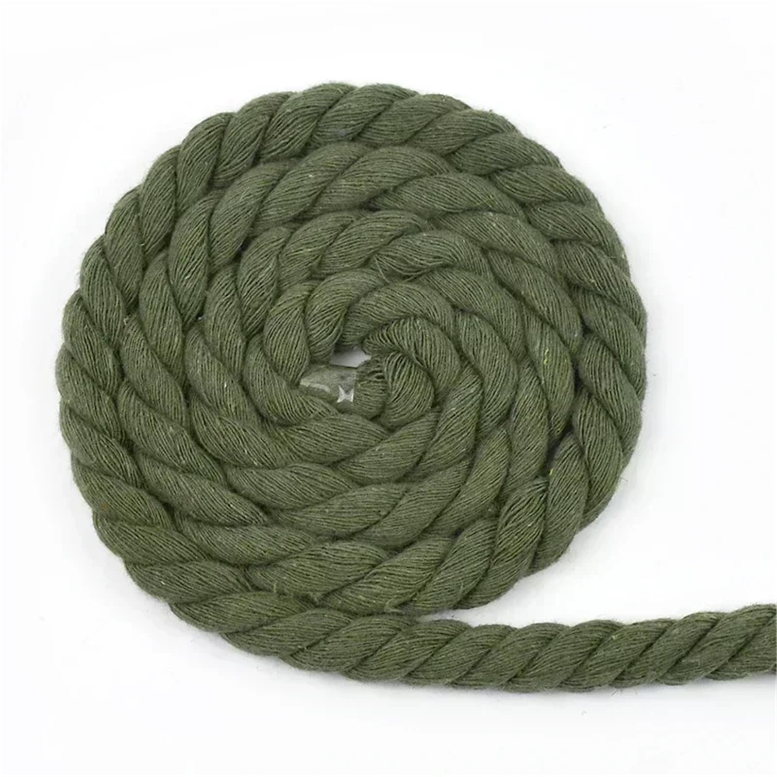 Twisted Cotton Cord 2/5/10M 8mm 3 Shares Twisted Cotton Cords Shoulder Bag Strap Waistband Cord Knapsack Gift Box Braided(Color 6,8mm-2Meters)