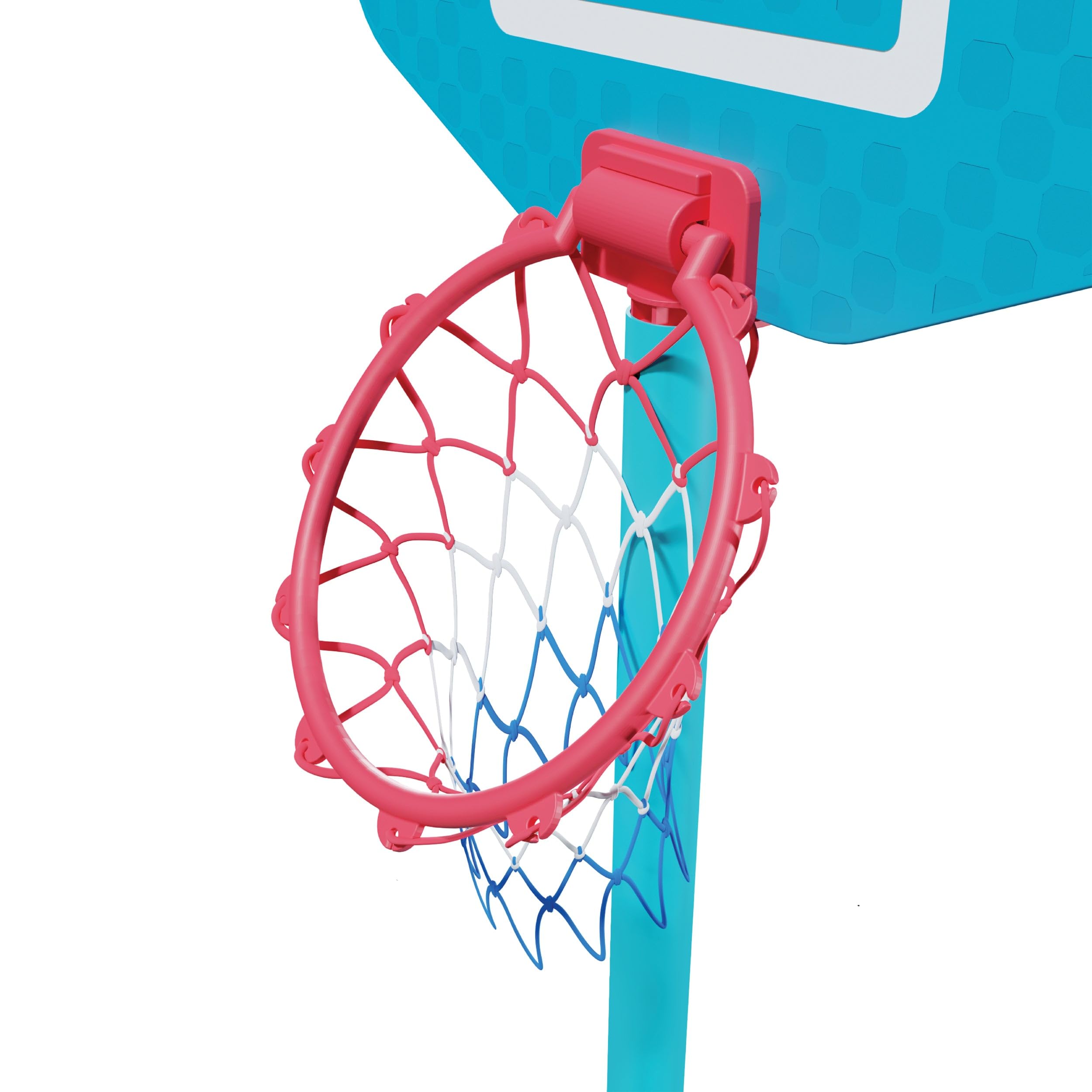 Swingball Kids Height Adjustable Basketball Hoop with Basketball