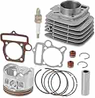Amazon.com: YX140 56mm Cylinder Kit with Piston Ring Gasket