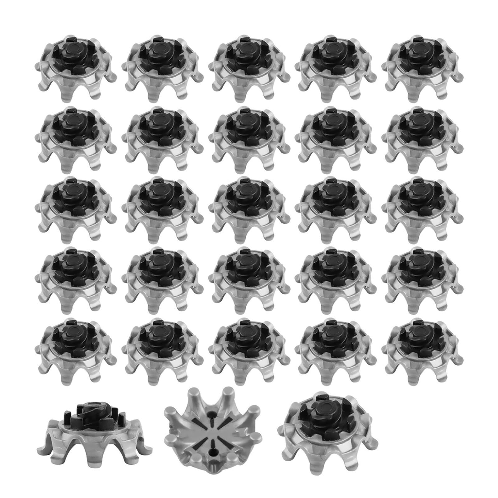 Golfschuhe Stollen 28 Teile/los 3 * 1,5 cm Golf Schuh Spikes | Twist Studs Cleats Ersatz for ultradünne Golfschuhstollen, Golfteile