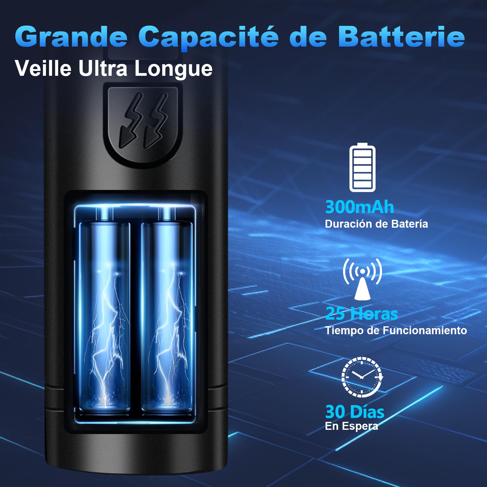 Detector de Camaras Microfonos Ocultos, Detector de Cámara Antiespía Detector de Rastreador GPS, RF Inalámbrico Detector para Automóvil, Oficina, Hotel