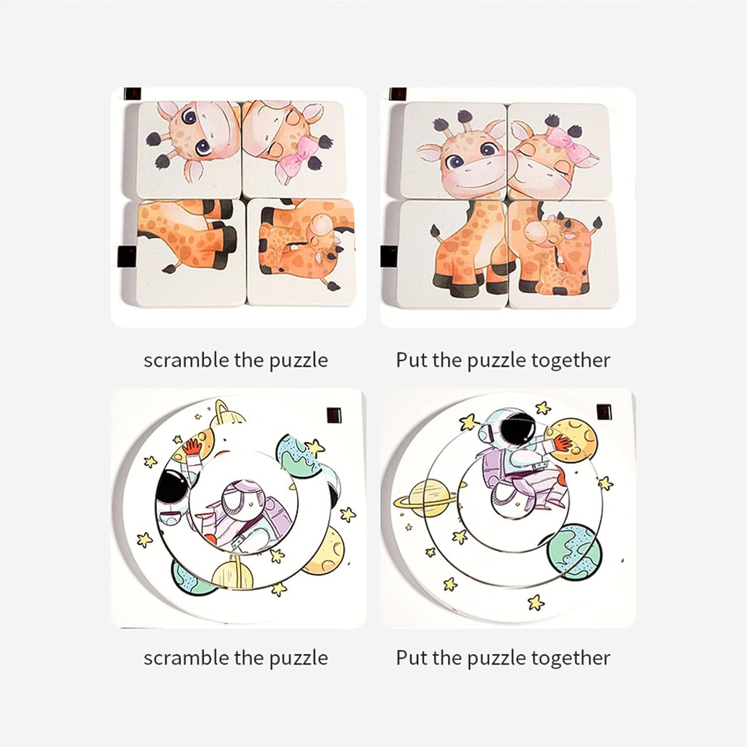 希少 HISACRAFT 木製人形型置物 2点セット ヒヨコ ニワトリ W☆ レトロ