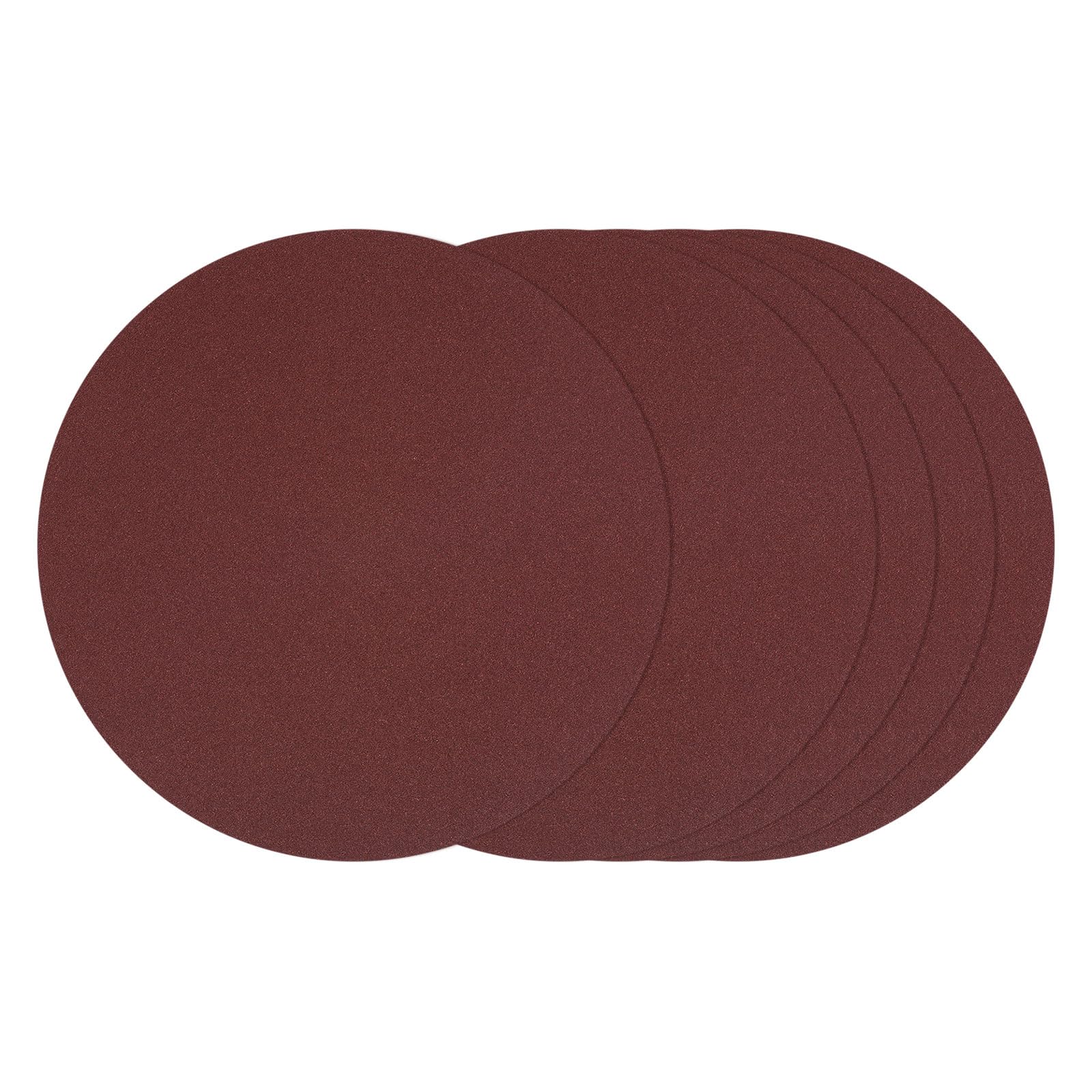 Kozelo 3Pcs Sanding Discs 254 mm 100Grit Hook and Loop Sandpapers Red — image 1