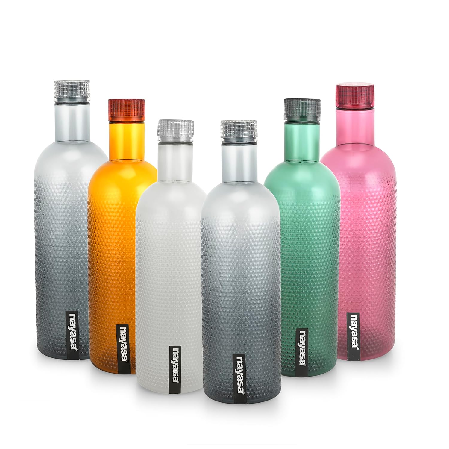 Nayasa Turtle Plastic Water Bottle | 1000ML Each | Set of 6 | BPA-Free, Leak-Proof, Airtight Cap | Durable & Reusable for ... - Review, Price and Buying Guide