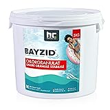Höfer Chemie 1 x 5 kg Granulé de Chlore Choc pour Piscine – Hautement Efficace, Rapidement...