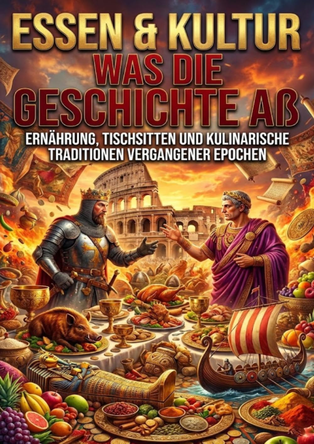Essen & Kultur: Was die Geschichte aß: Ernährung, Tischsitten und kulinarische Traditionen vergangener Epochen