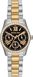 Michael Kors Lexington Three-Hand Two-Tone Stainless Steel Women's Watch and Bracelet Gift Set (Model: MK4817SET)