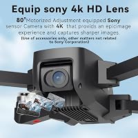 TTROARDS IDEA36 GPS Drón 4K Kamerával - 5G WiFi, Követés Funkcióval, Intelligens Visszatérés, Sony IMX Szenzor, 249g Könnyű, SD Kártya Kompa 2