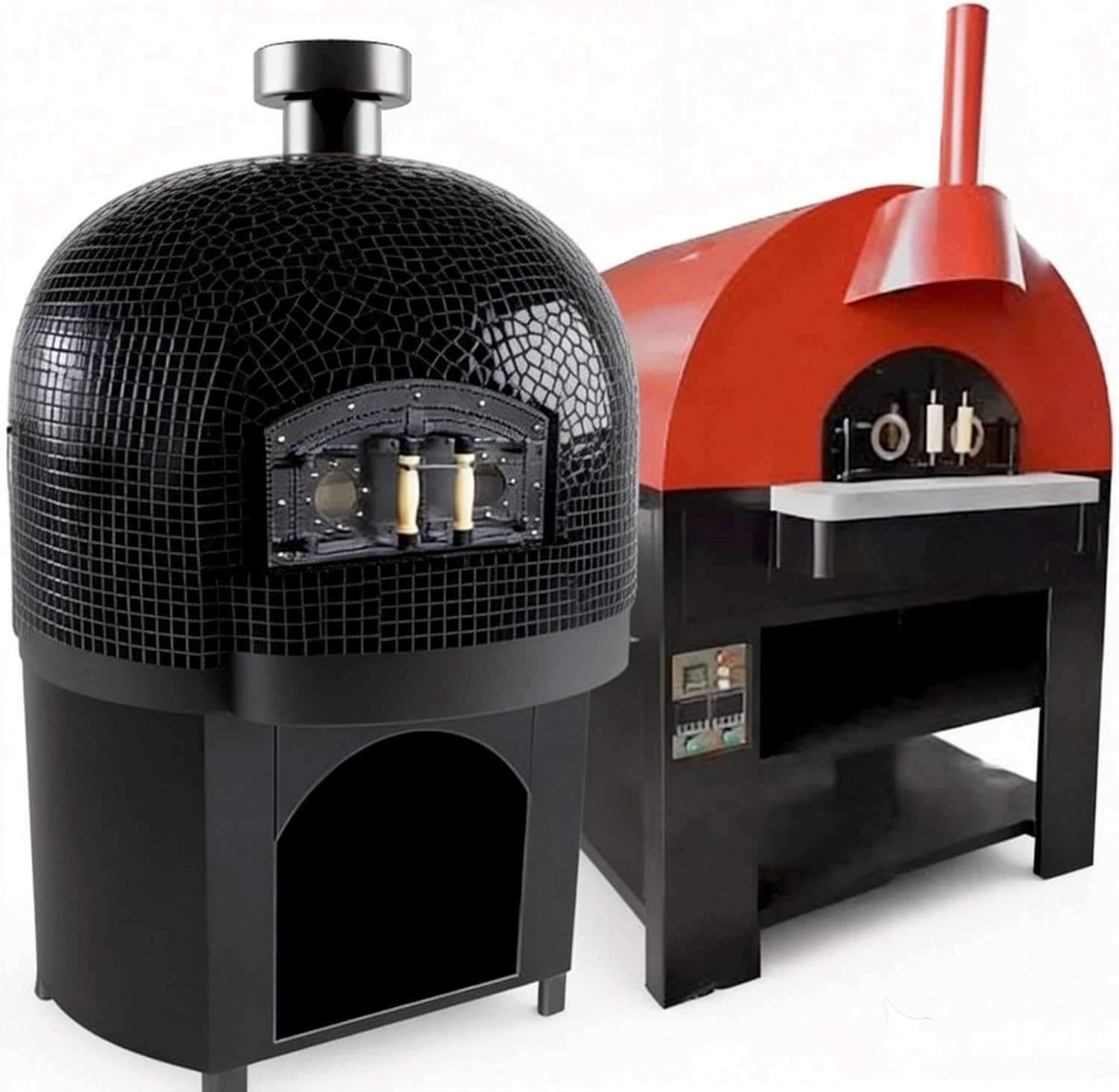 Portable Pizza Oven Indoor Outdoor Multi-Fuel, Ideal for Camping Backyard Home Kitchen, Fast Heating & Easy To Carry, Perfect for Pizza Lovers