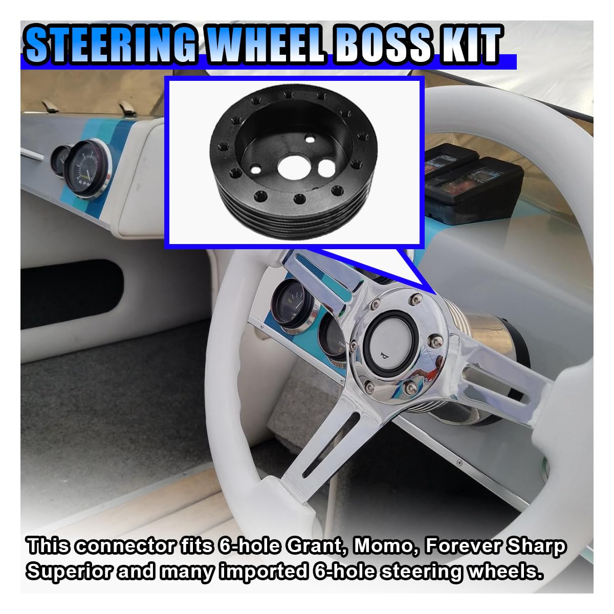 Grant Steering Wheel Adapter, Steering Wheel Adapter, Car - View #9