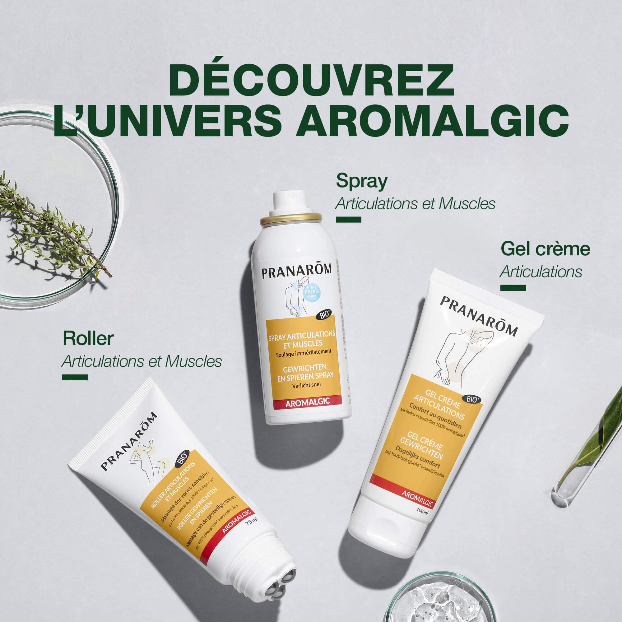 PRANARÔM - Aromalgic - Gel Cream Joints - Based on HECT Organic