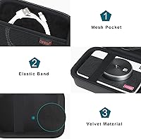 Vista 6 de Canboc Estuche de transporte para impresora fotográfica portátil KODAK Mini 2 Retro 4PASS/KODAK Mini Shot 2 Retro 4PASS 2-en-1 cámara digital