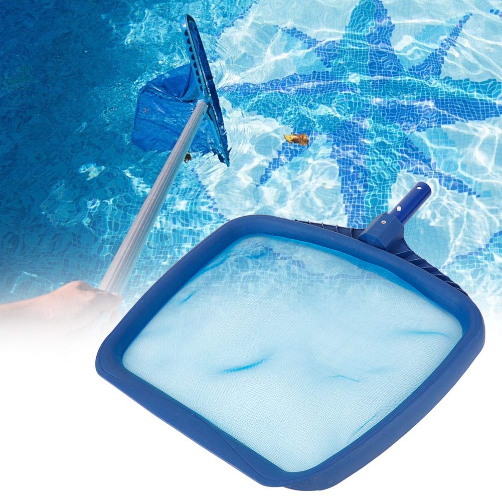 Rastrello per Foglie per Piscine, Rete a Maglia fine, pulitore per Skimmer per laghetti, vasche idromassaggio, fontane e acquari