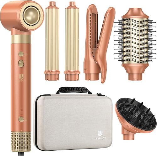Styler 7 en 1, Seche Cheveux Ionique avec Brosse Soufflante Air