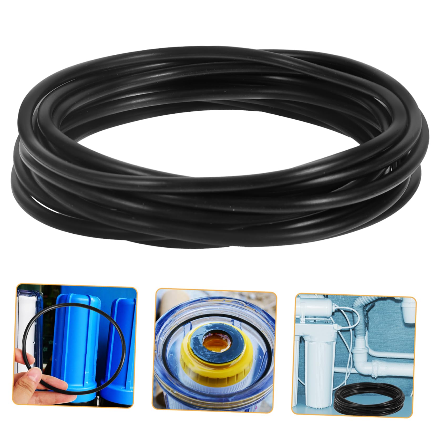 Cabilock 5 set Guarnizione Di Tenuta Per Purificatore D'Acqua Guarnizioni Di Ricambio Anelli Di Tenuta Rondelle Guarnizioni Rondelle Di Tenuta Kit Di Rondelle Di 10 pezzi*5