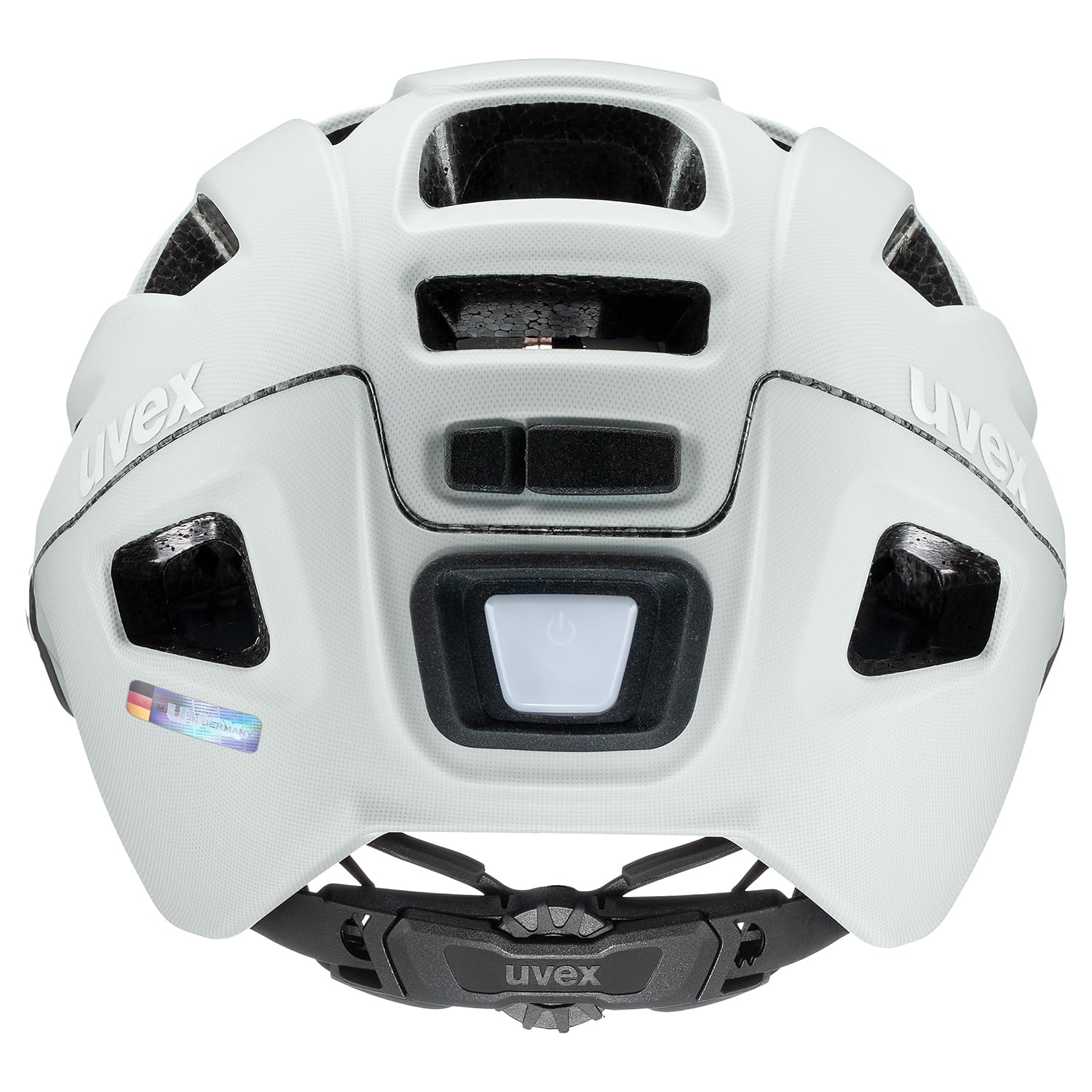 uvex Finale Visor V - sicherer City-Helm für Damen und Herren - mit selbsttönendem Visier - inkl. LED-Licht
