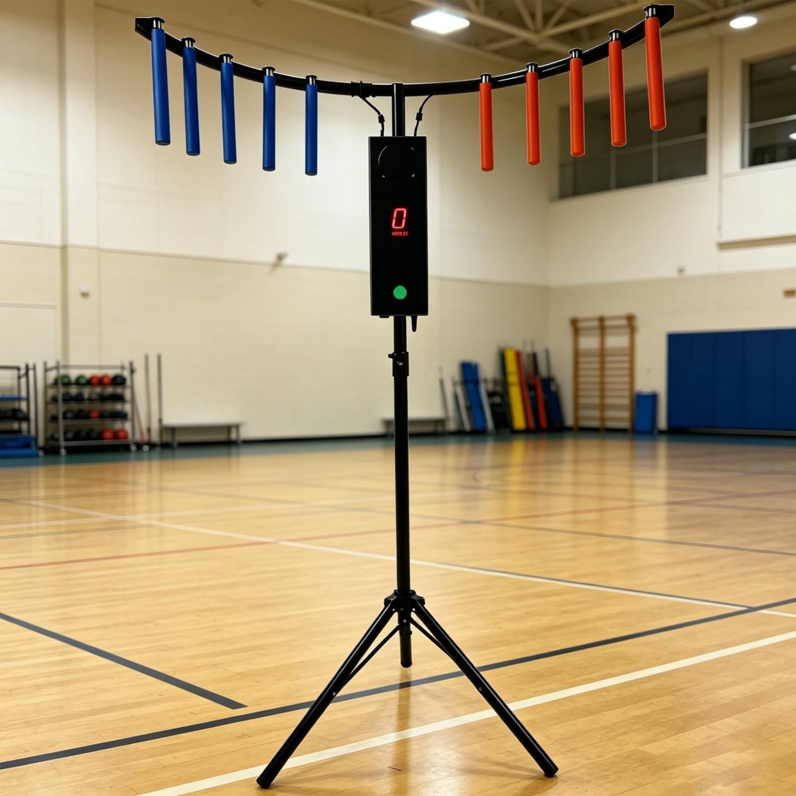 Pvxa Catch Stick Arcade Game Machine, Reflex Stick Challenge Game, Hand Eye Coordination Training Drop Stick Challenge, for Party, Business and Game Room Black
