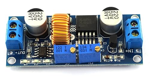 Miniatura 2 de DZS Elec Módulo regulador de corriente constante reductor DC-DC 4-38v Entrada a 1.25-36v Salida Ajustable Gran Potencia 5A 75W Convertidor para