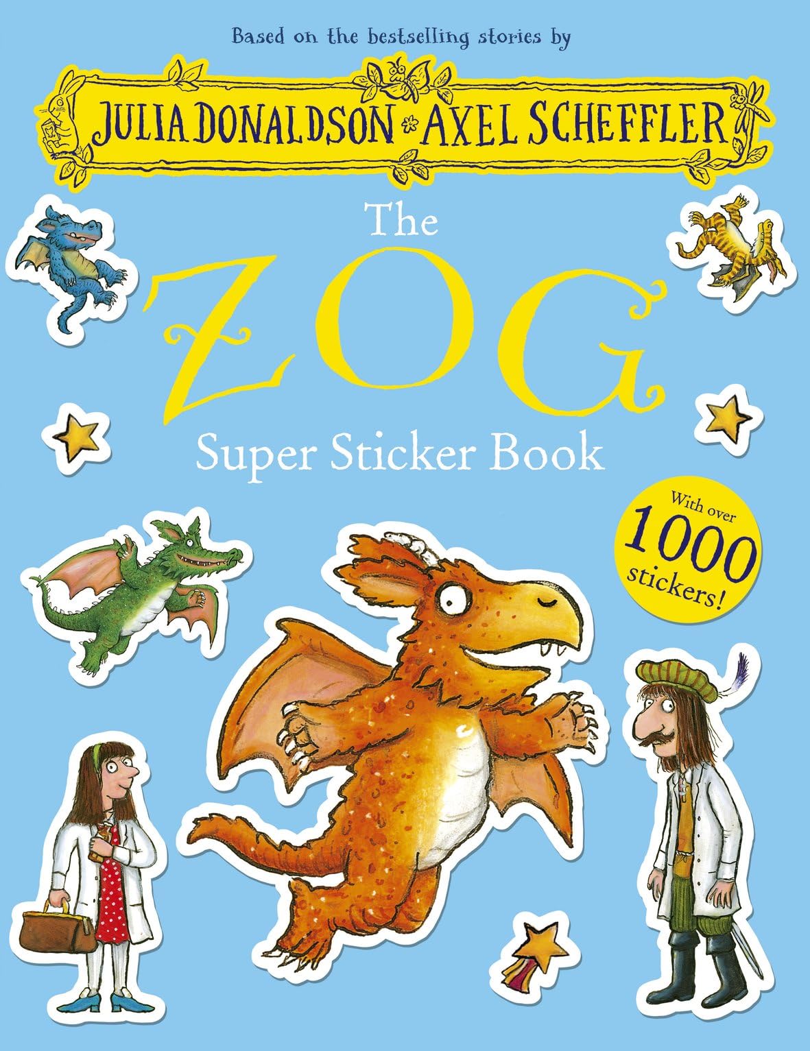Julia Donaldson Zog Super Sticker Book
