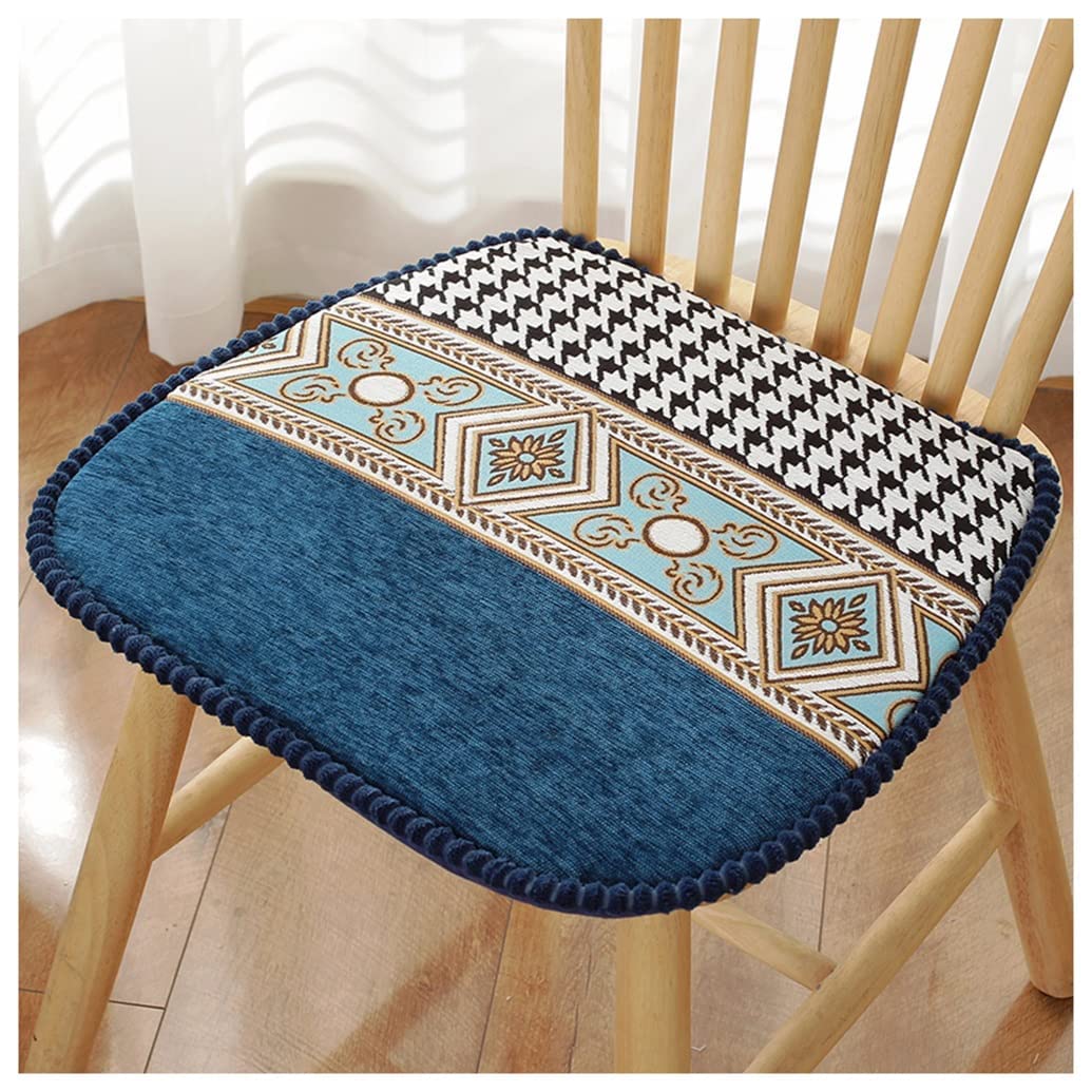 Coussin de chaise chinois 45x45 cm lot de 2 avec attaches et housse lavable