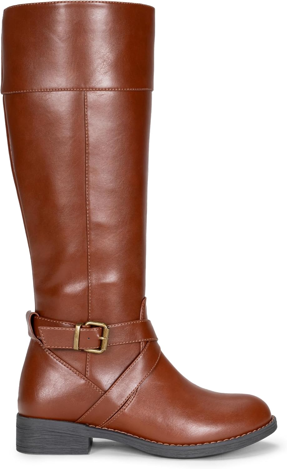 Vepose Women's 949 Knee High Boots,Tall Riding Boots Low Heel with Wide Calf and Wide Widths - Image 2