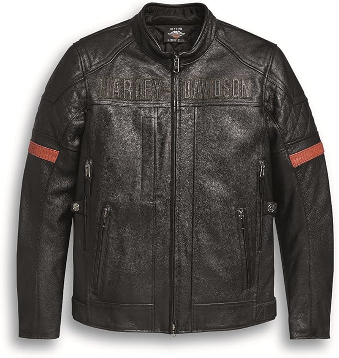 amazon harley davidson leather jacket