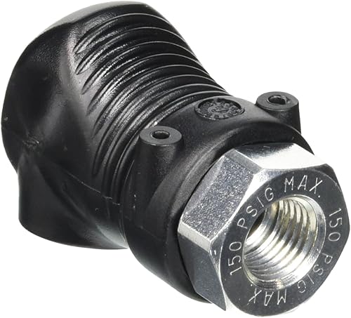 Miniatura 2 de Dynabrade (94960) Acoplador de rosca hembra de 14 pulgadas estilo compuesto  Accesorio de conexión de línea de aire, a prueba de golpes, baja