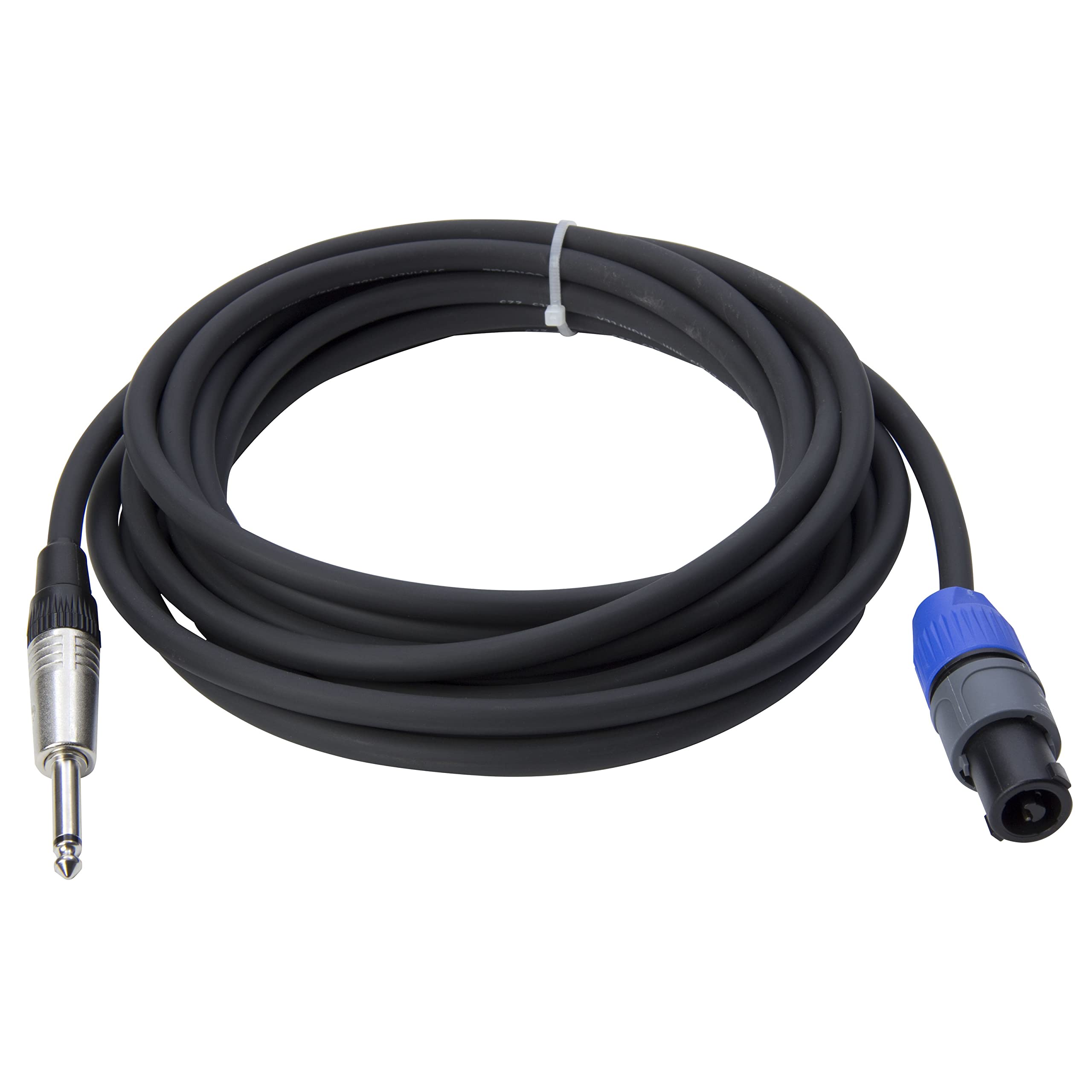 CORDIAL CABLES Câble Haut-Parleur Speakon 2 Points Vers Jack 5m - Série PEAK Pour Scène Et Studio