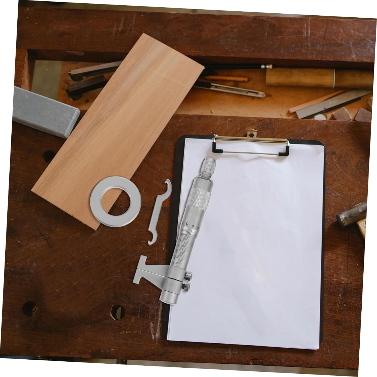 Zerodeko Digital Measuring Tool for Precision Measurement of Micrometers and Geometric Dimensions Lightweight Portable and Easy to Use Inside Micrometer for Various Applications