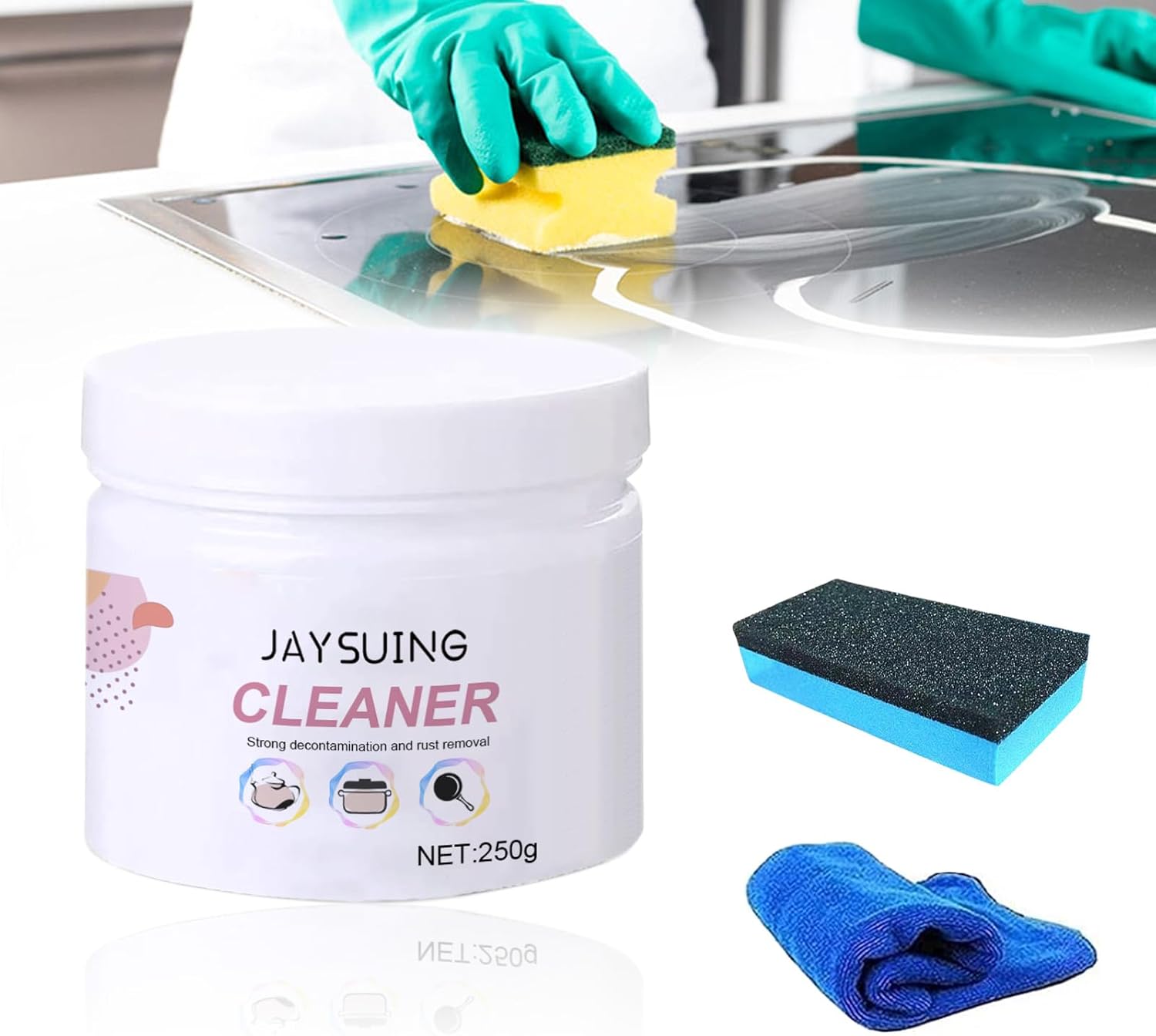 ZKKZKK New Foam Rust Remover Kitchen AllPurpose Cleaning