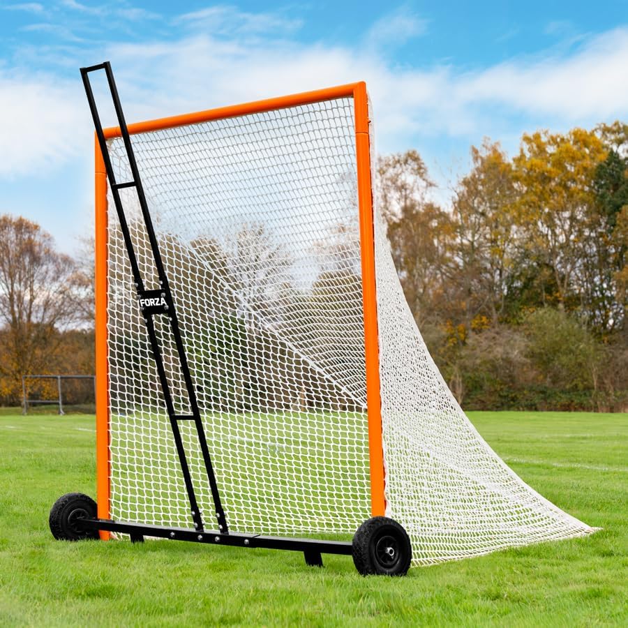 FORZA Lacrosse Goal Dolly | Heavy-Duty, All-Terrain Goal Mover with Puncture-Proof Wheels & Steel Frame – Easy One-Person Transport for 6x6, 4x4 & 6x4 Lacrosse & Soccer Goals