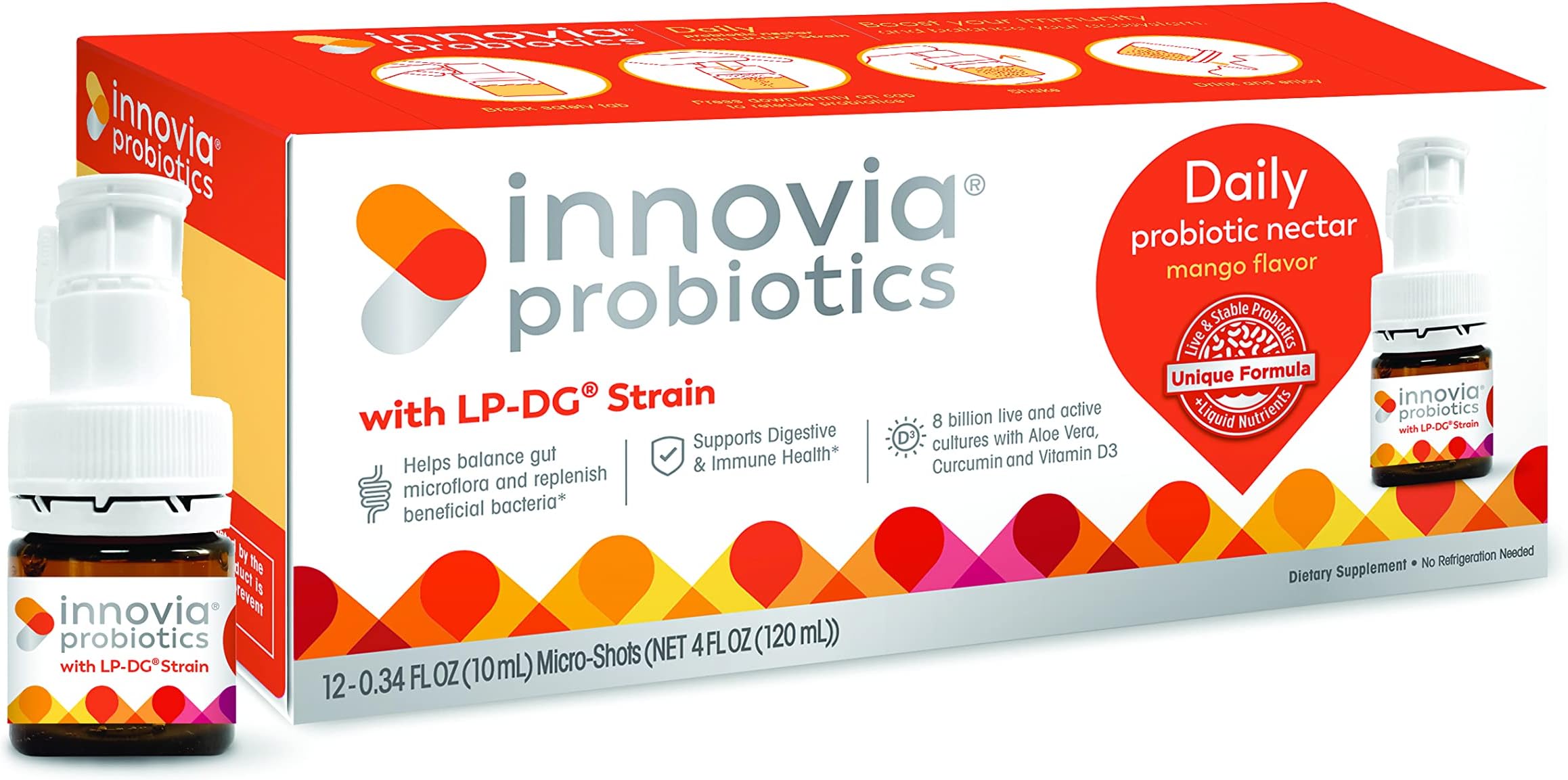Innovia Probiotics Digestion 12 Micro-Shot 10mL