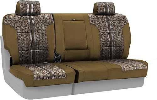 Miniatura 8 de Coverking Custom Fit Front 5050 Manual Bucket Seat Cover for Select Nissan Frontier Models - Saddleblanket (Dark Blue with Neosupreme Navy Blue