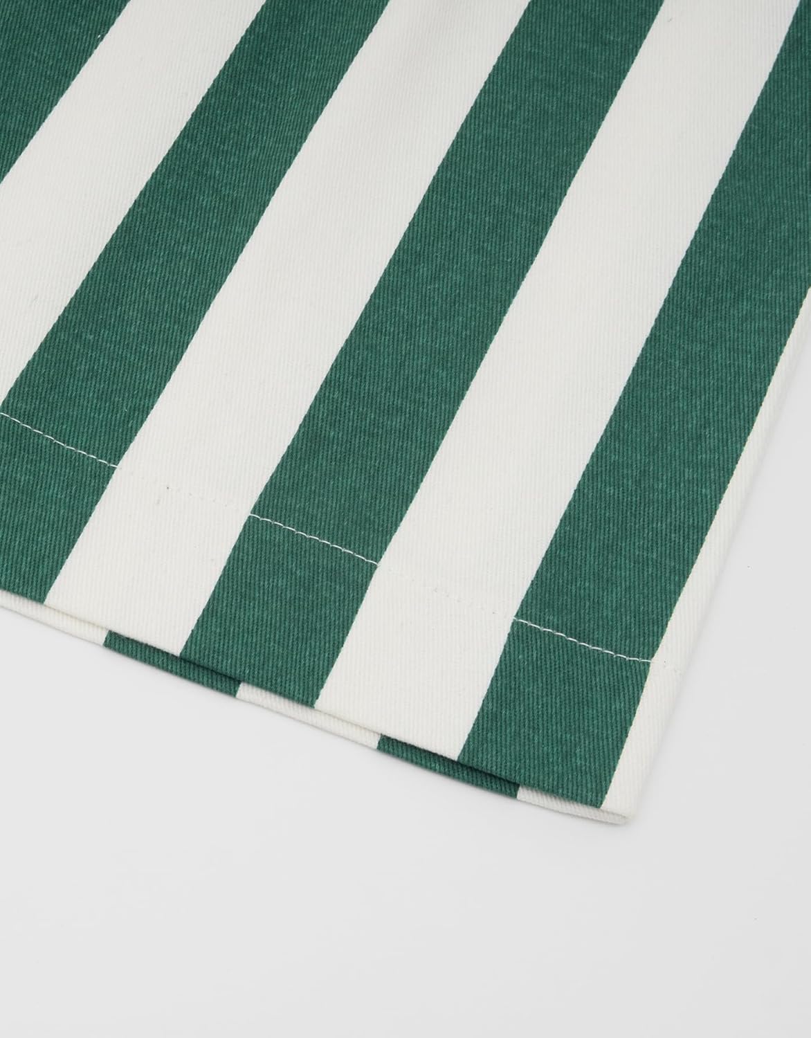 Kedera Women Striped Pants Wide Leg Trousers Casual High Waisted Pants Summer Flare Jeans with Patched Pockets - Image 5