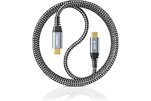 7.2ft USB Type C Cable - 20Gbps Data Transfer, 100W Fast Charging