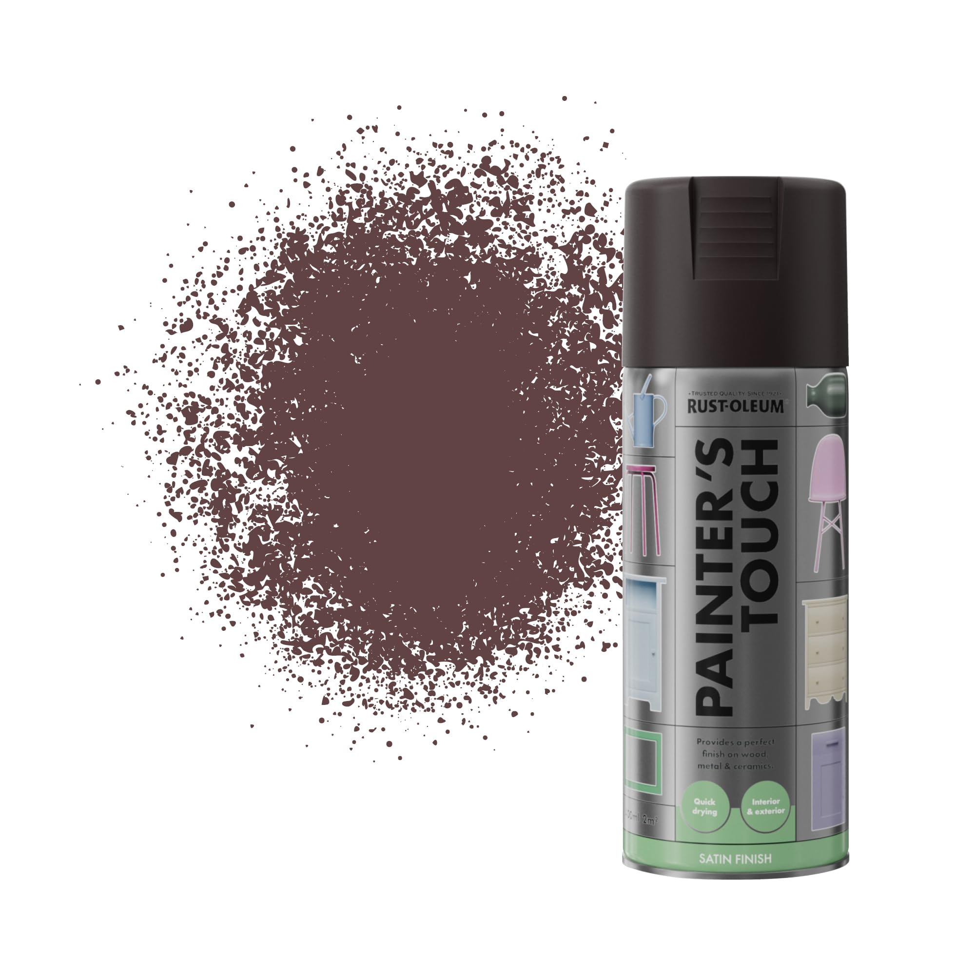 Rust-Oleum AE0050003E8 400ml Painter's Touch Spray Paint - Espresso Satin