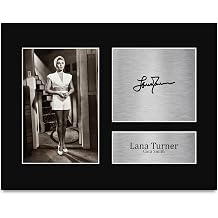 HWC Trading Lana Turner The Postman Always Rings Twice Gifts Printed Signed Autograph Picture for Movie Memorabilia Fans - US Letter ID-009869