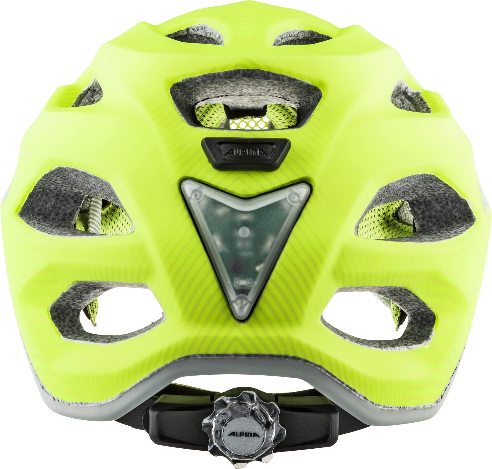 Alpina Carapax JR Flash Helm 2022 Black Neon/Yellow Matt