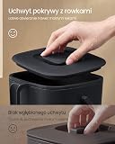 SONGMICS Kompostownik Kuchenny, Nablatowy Pojemnik na Odpady Bio, 7 L