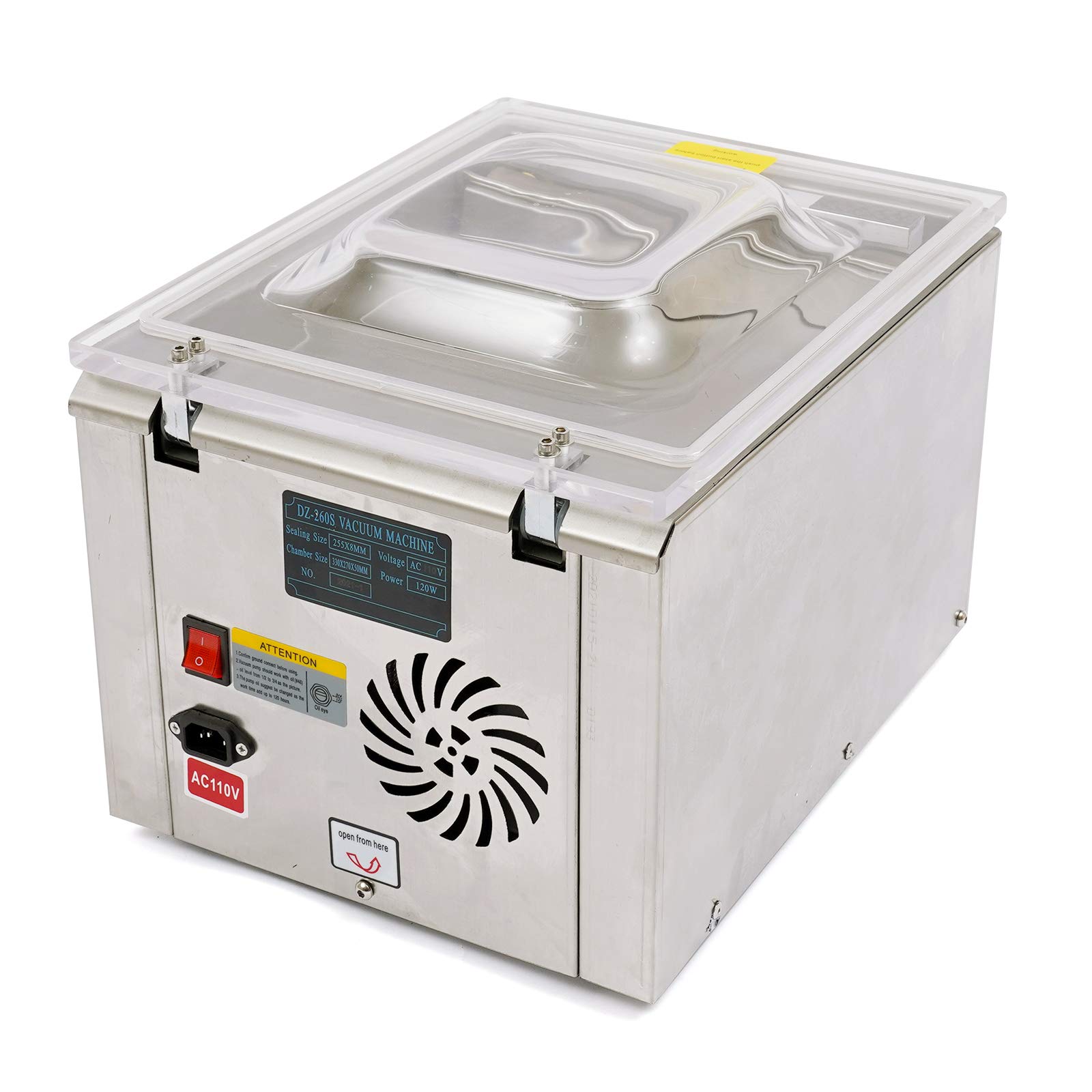 Macchina sottovuoto, macchina sottovuoto da tavolo 2 CFM, macchina sottovuoto professionale commerciale, sacchetti sottovuoto per alimenti
