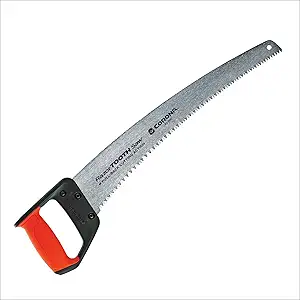Corona Tools 18-Inch RazorTOOTH Pruning Saw | Heavy-Duty Hand Saw with Curved Blade | D-Handle Design for Gloved or 2-Handed Operation | Cuts Branches Up to 10" in Diameter | RS 7510D