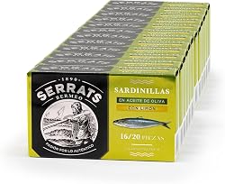 CONSERVAS SERRATS - Sardines Txikis à l'Huile d'Olive Vie…